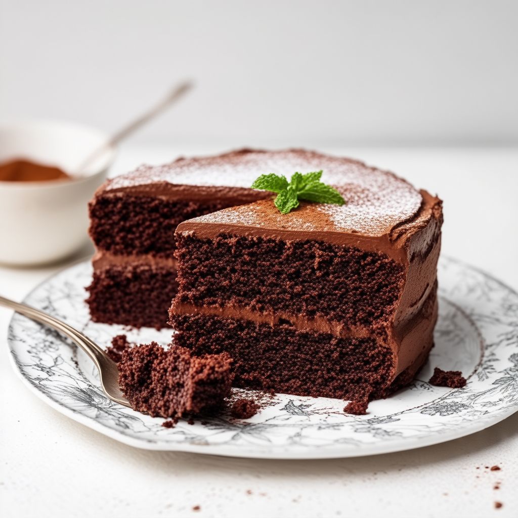 Torta al Cioccolato Vegana Umida