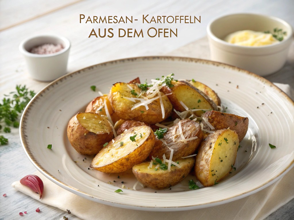 Parmesan‑Kartoffeln aus dem Ofen