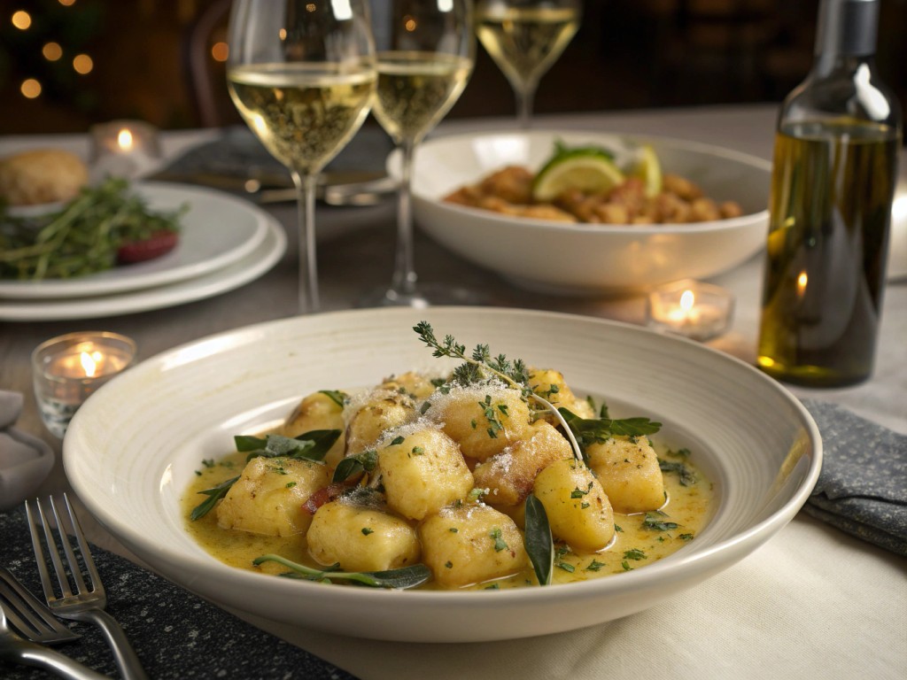 Gnocchi mit brauner Butter und Salbei