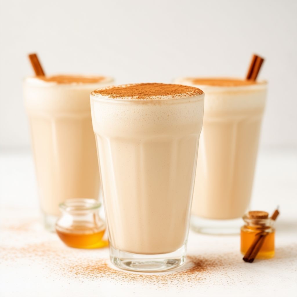 Creamy Vanilla Cinnamon Milkshake