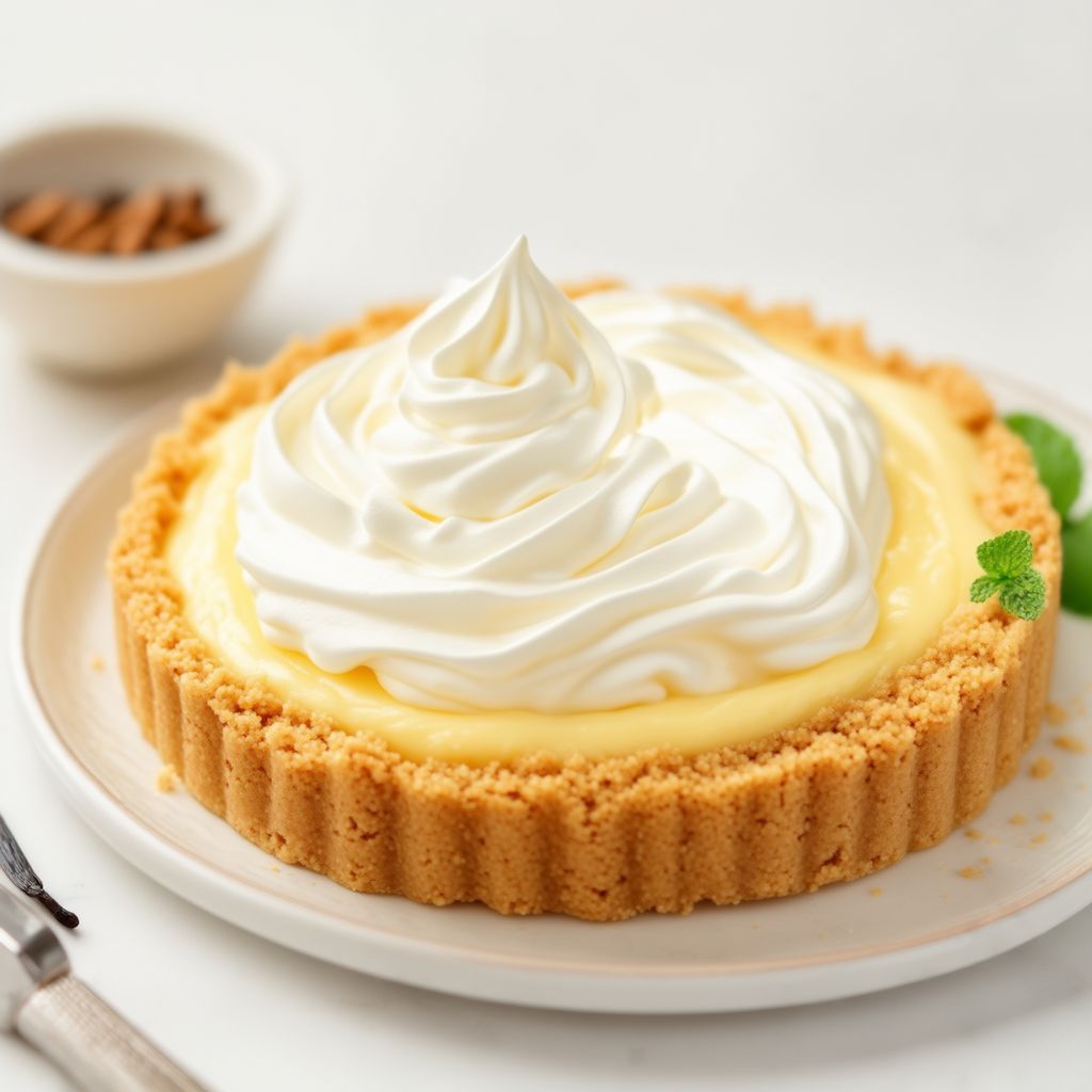 Torta di Budino alla Vaniglia Cremosa con un Tocco Speciale