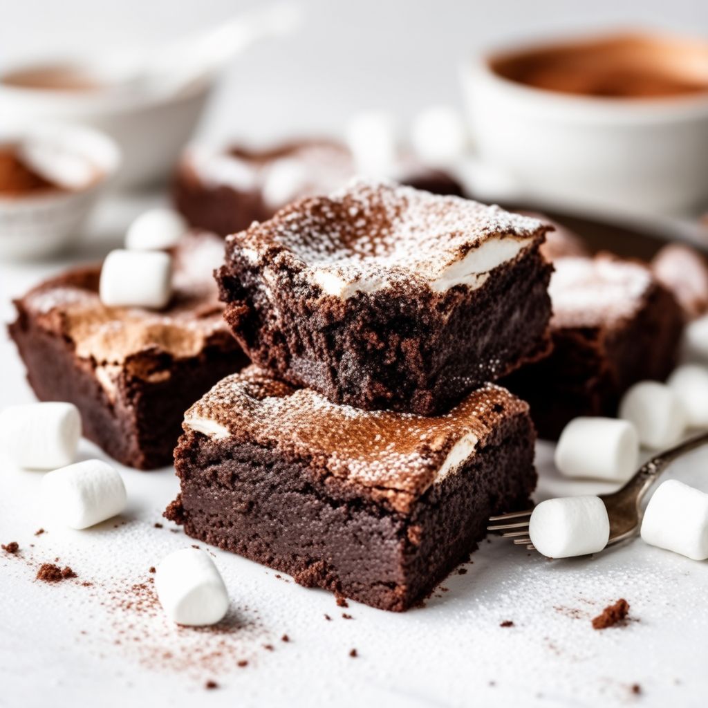 Decadent Fudgy Marshmallow Brownies