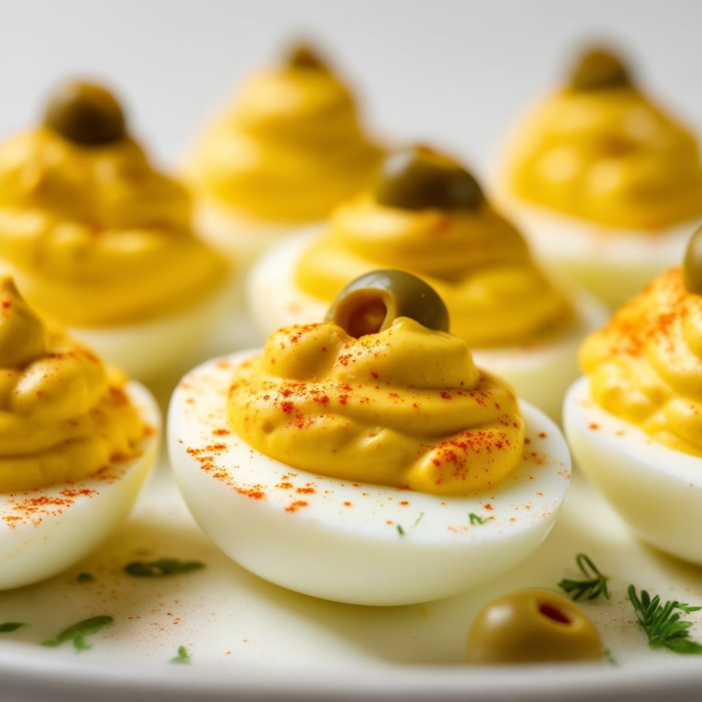 Uova Deviled Piccanti con un Tocco Speciale