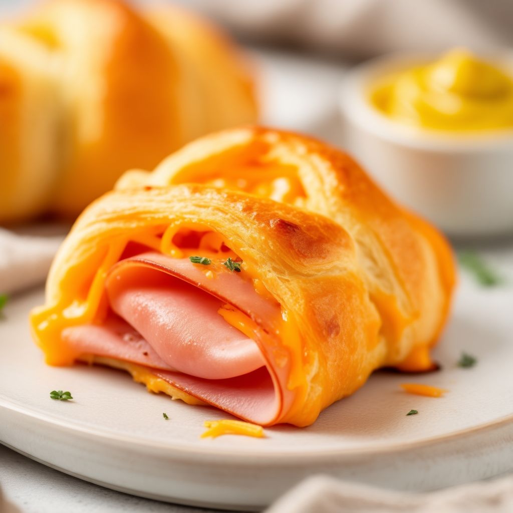 Rotoli Salati con Prosciutto e Formaggio