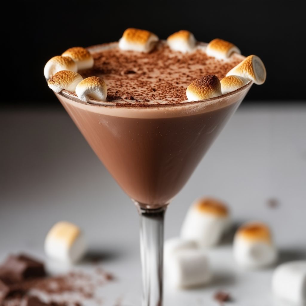 Creamy Chocolate Delight Martini