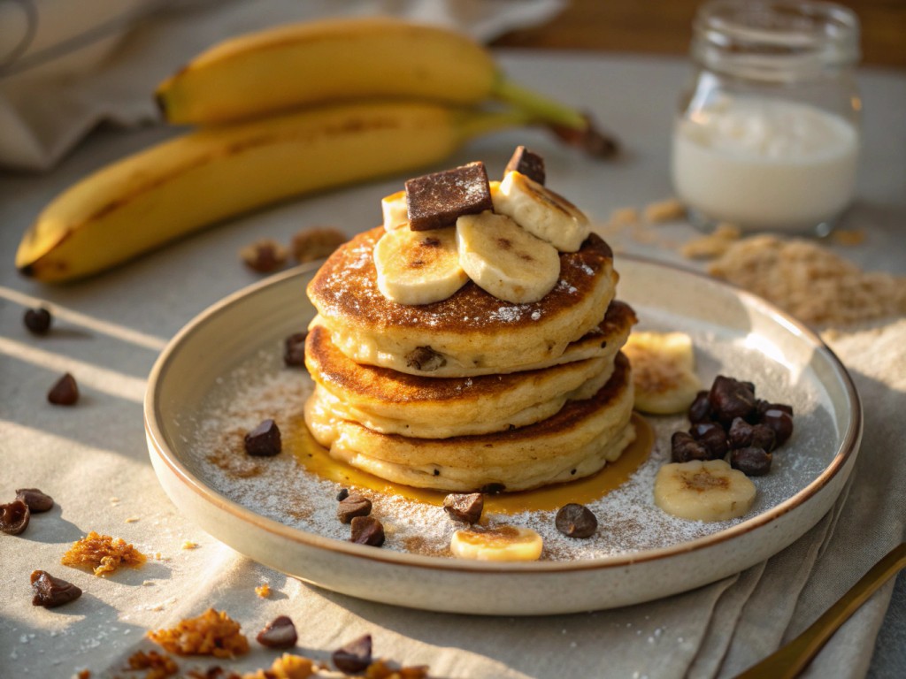 Bananen‑Pancakes