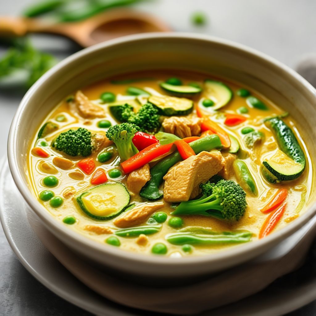 Thai Green Curry Soup