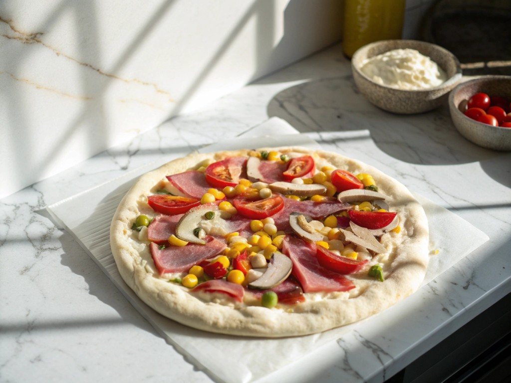 Hausgemachte Pizza