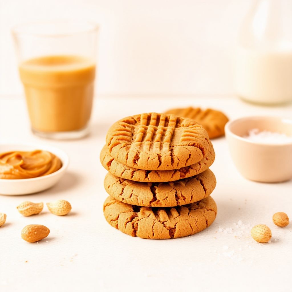 Chewy Peanut Butter Bliss Cookies