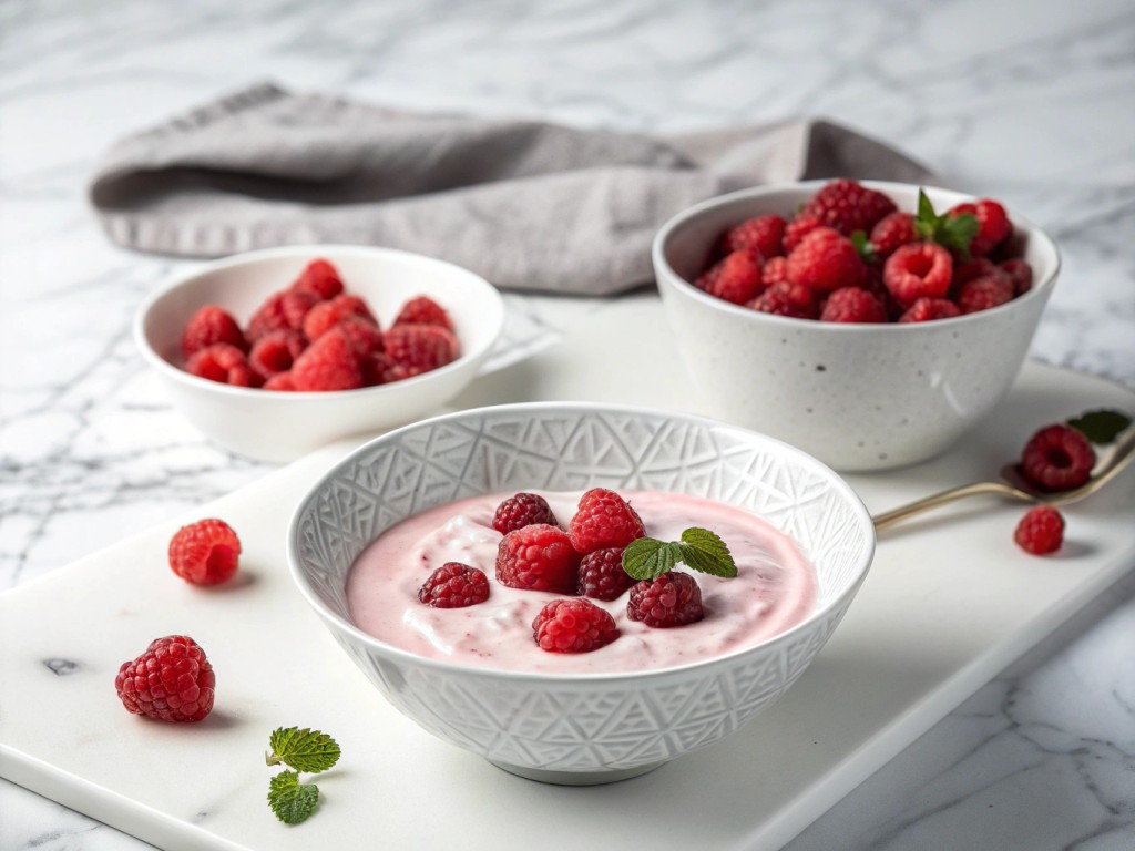 Himbeerjoghurt / Quark