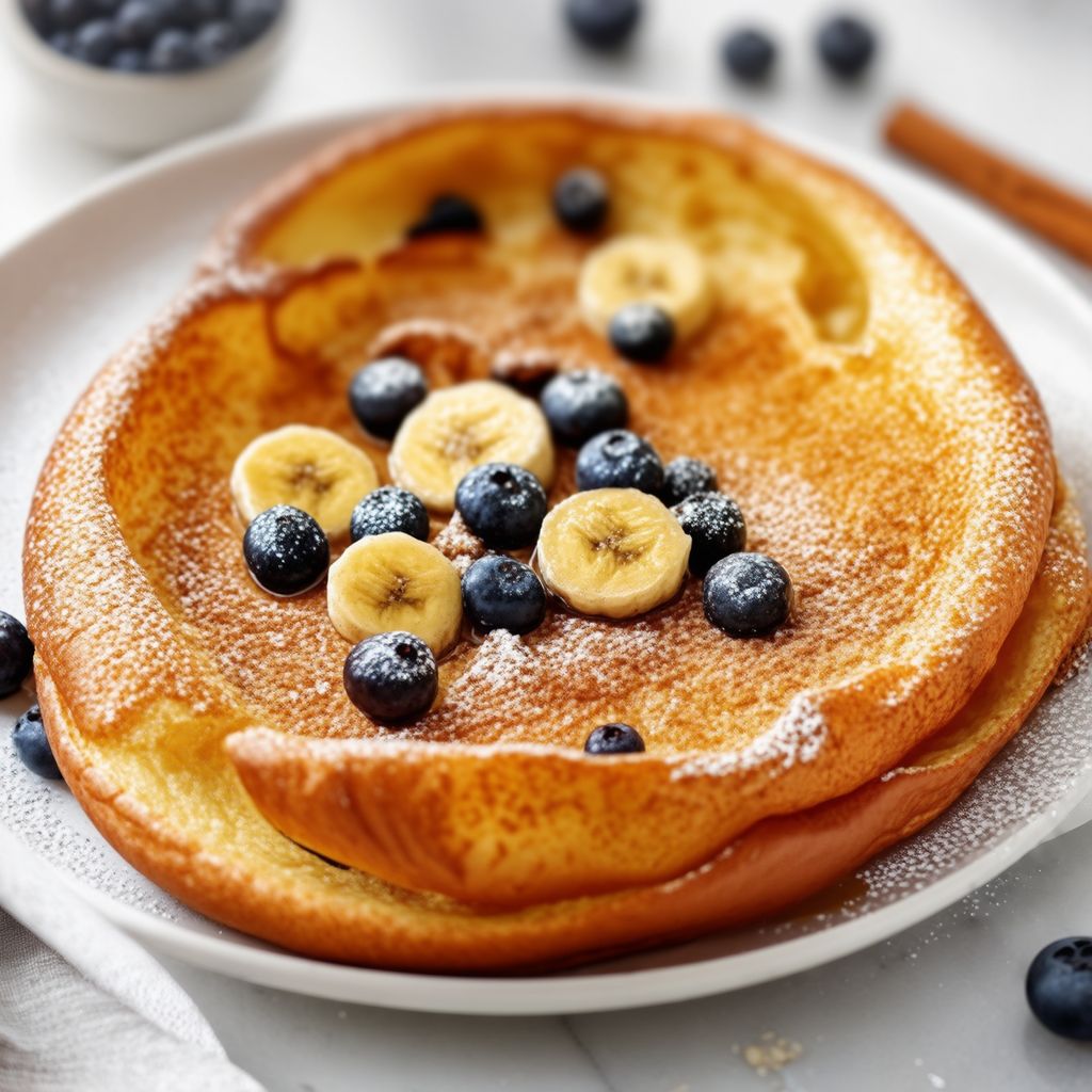 Berry and Banana Dutch Baby