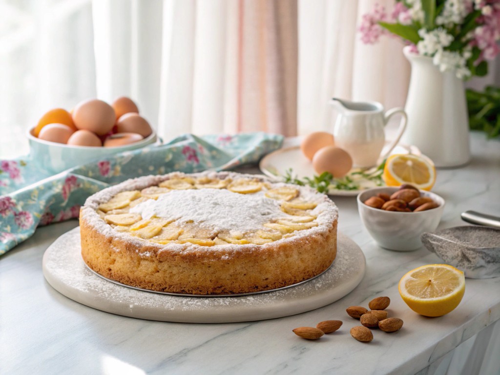 Tagliatellen‑Kuchen oder Ricciolina‑Kuchen
