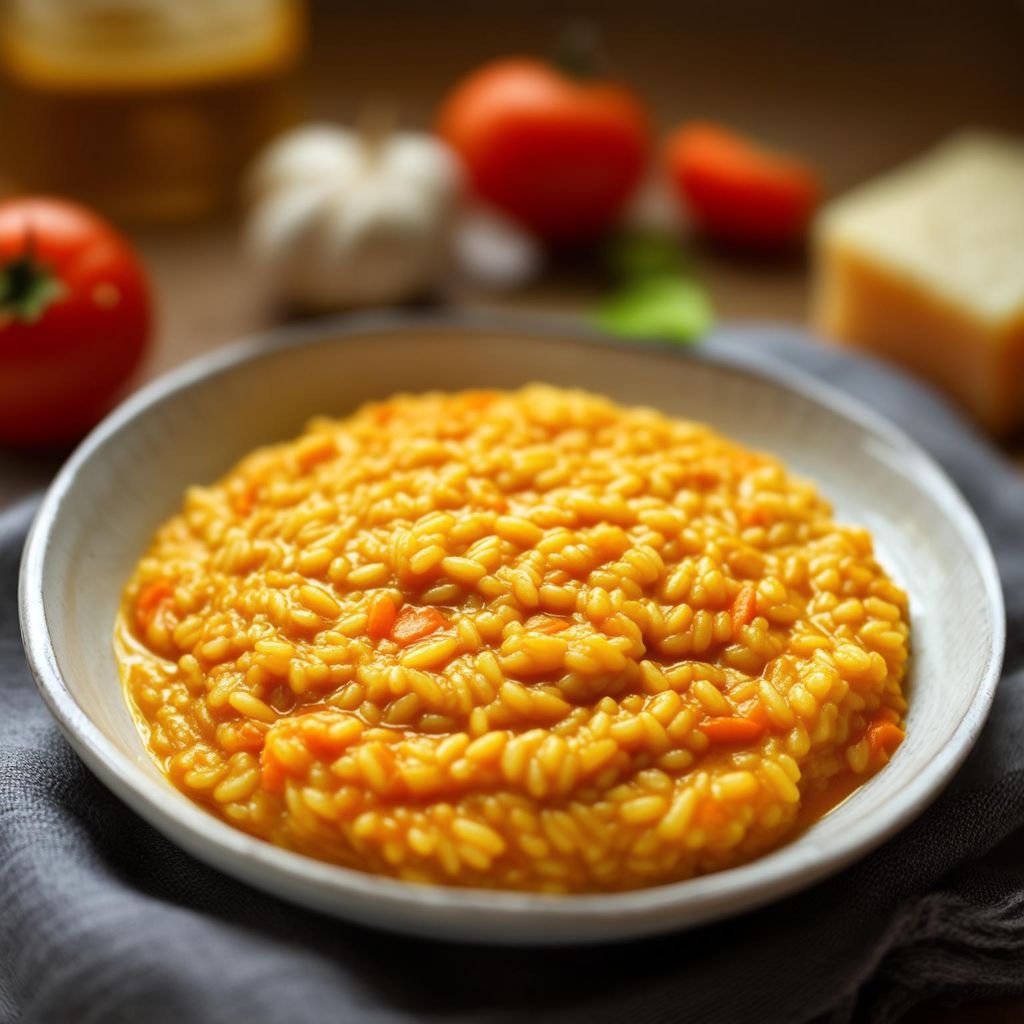 Curry-Möhren-Risotto