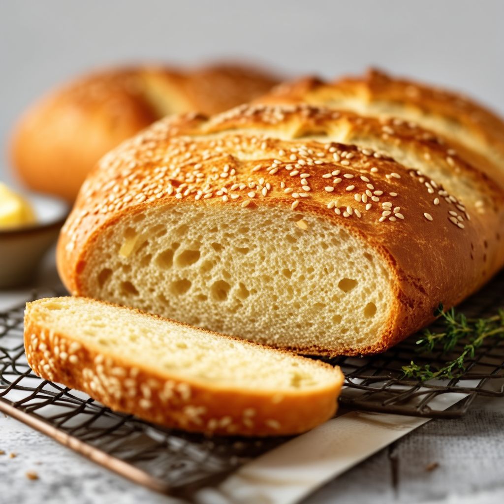 Pane Artigianale Salato con Cipolla e Aglio