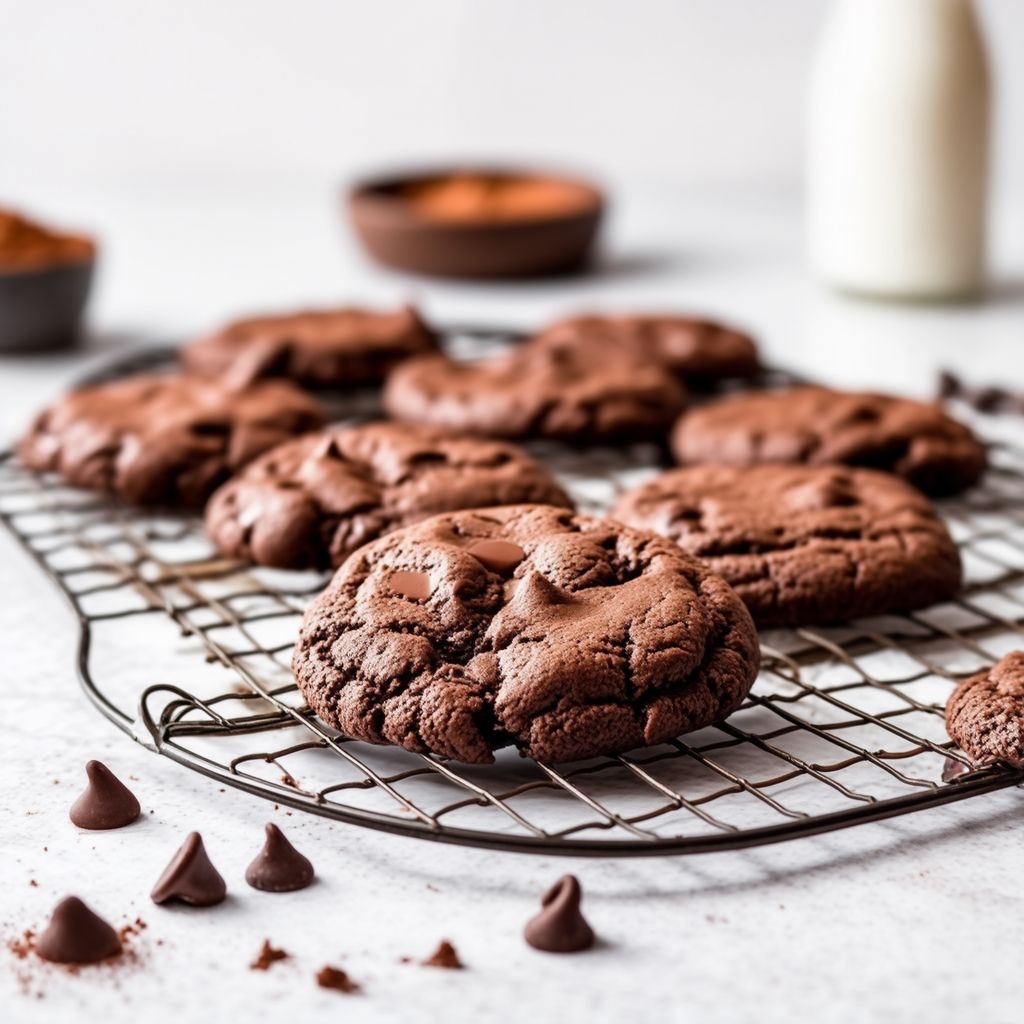 Chewy Chocolate Bliss Cookies