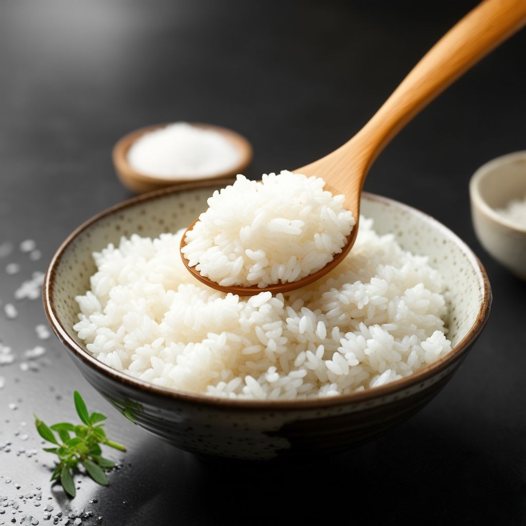 Fluffy Short-Grain Rice with a Twist