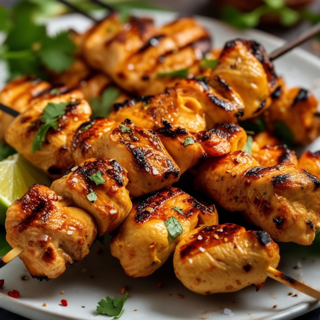 Savory Grilled Chicken Skewers