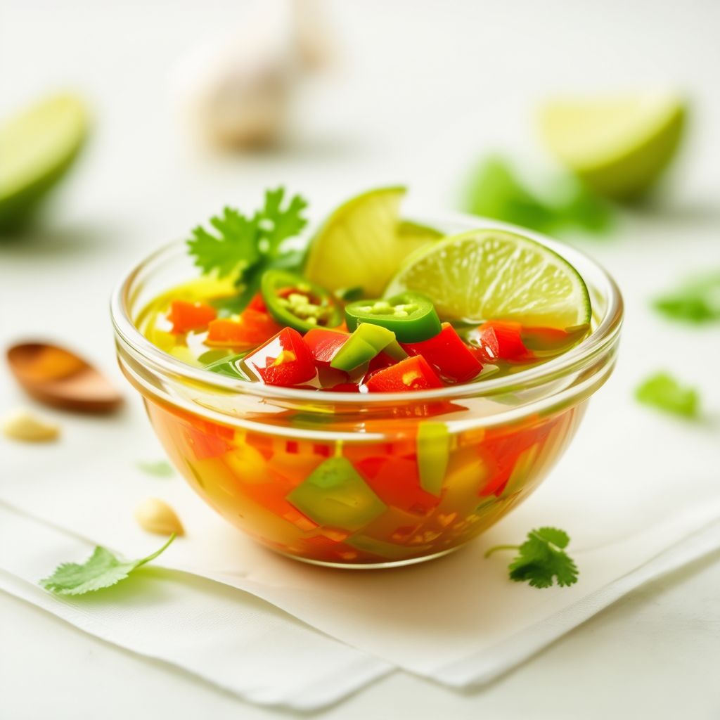Würzige Pfeffer-Limetten-Dressing