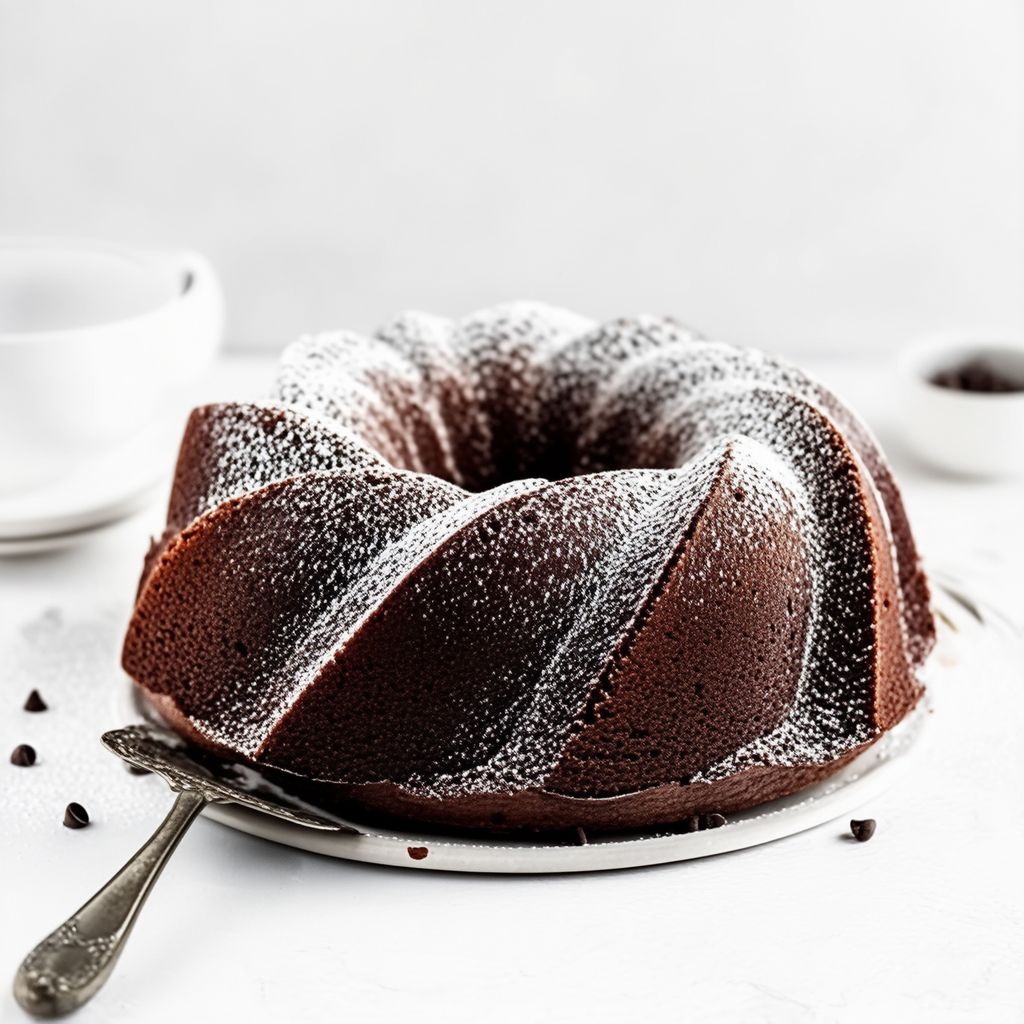 Torta Bundt alla Banana e Cioccolato Doppio