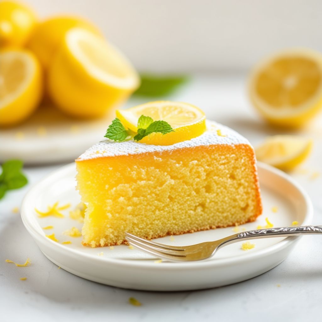 Zesty Lemon Delight Cake