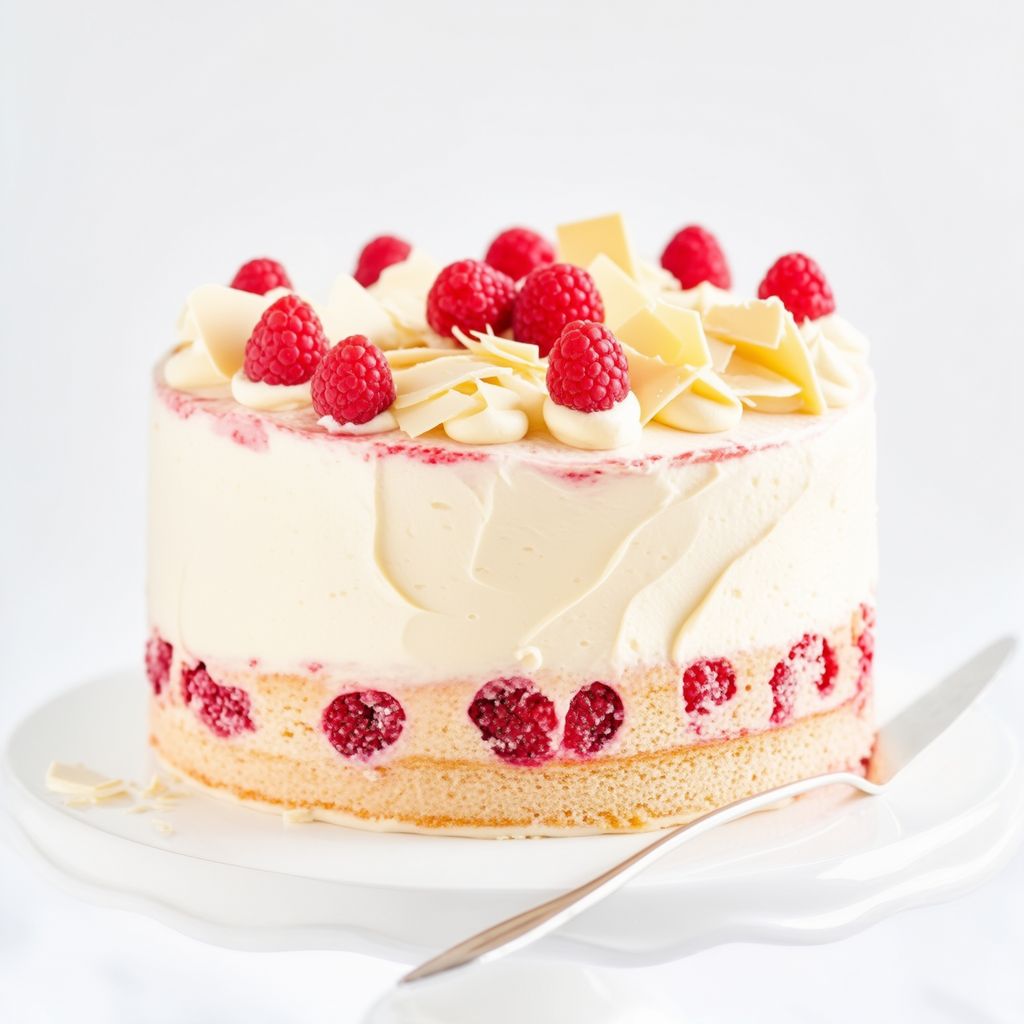 Torta Delizia Cioccolato Bianco e Lamponi