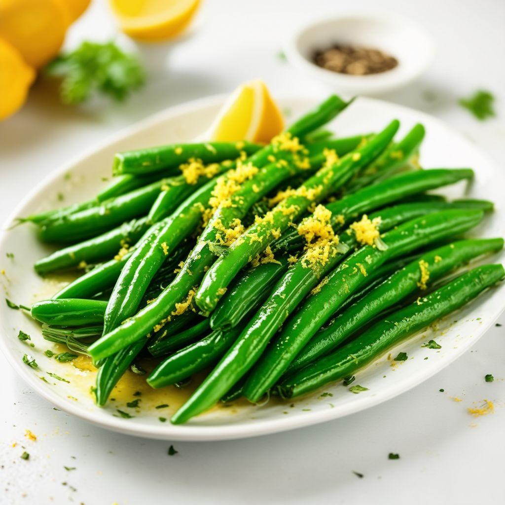Garlic Lemon Green Beans Delight