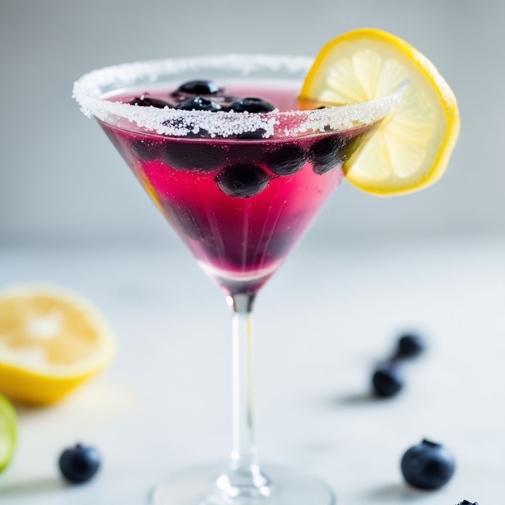 Blueberry Citrus Martini
