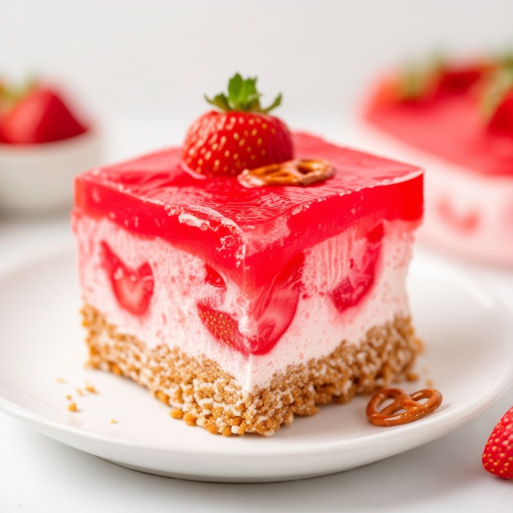 Strawberry Pretzel Delight