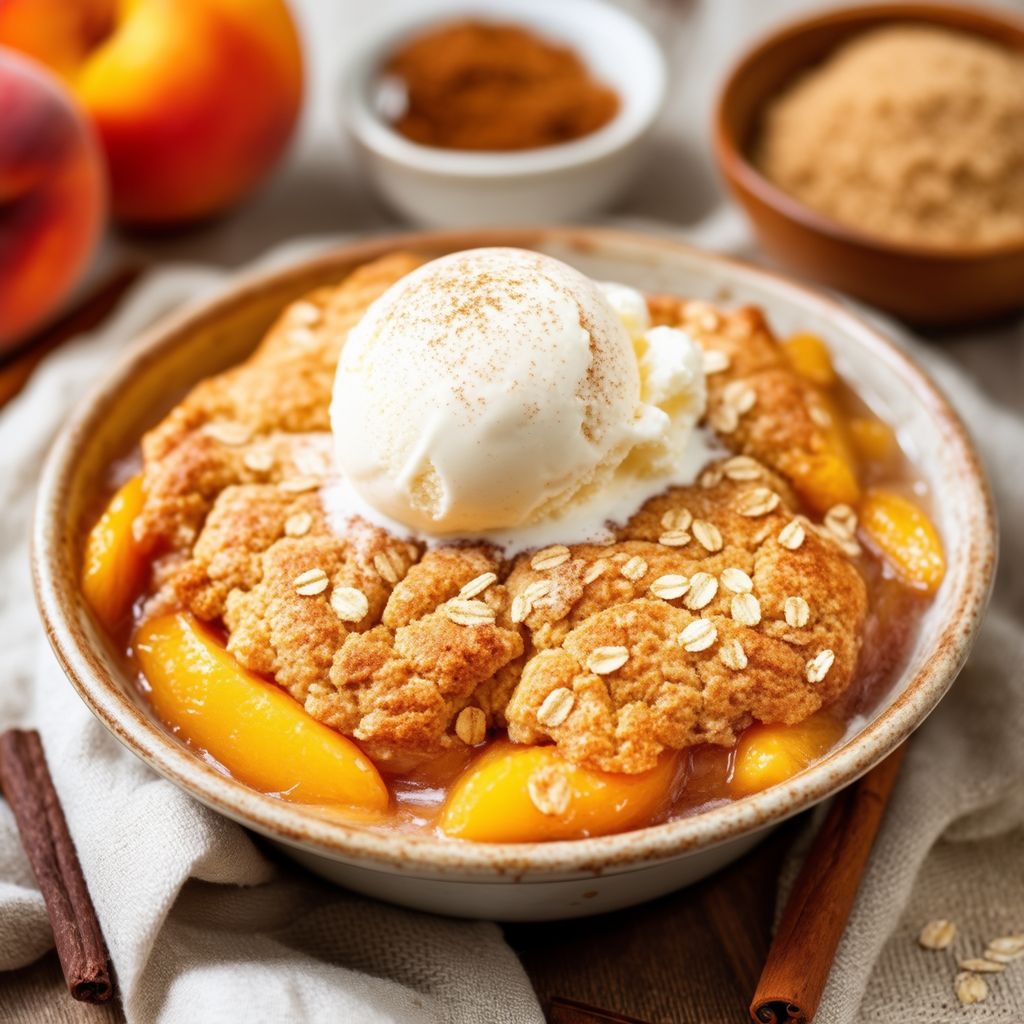 Peach Cobbler Delight