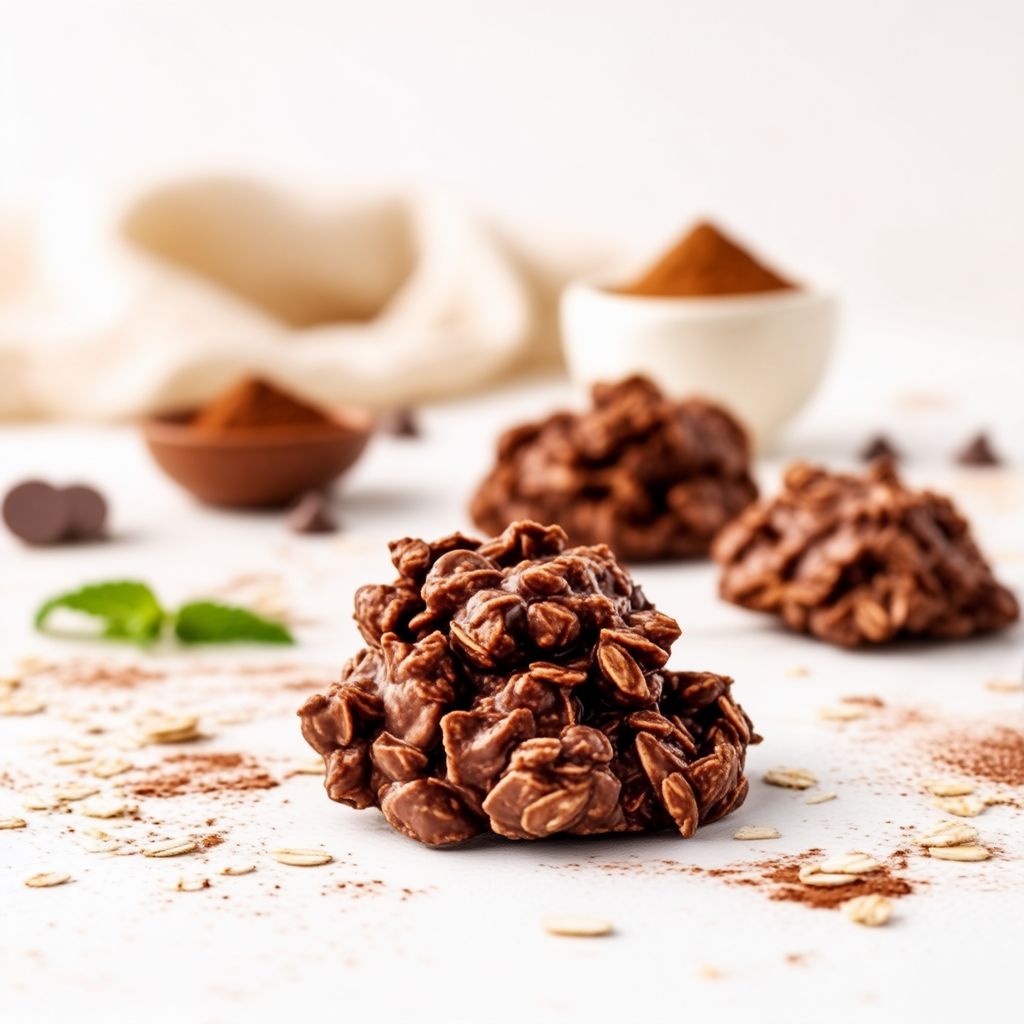 No-Bake Chocolate Oat Clusters