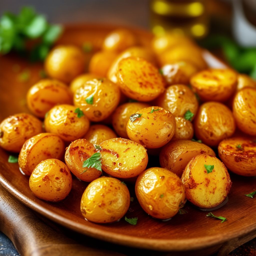 Garlic Herb Roasted Potatoes