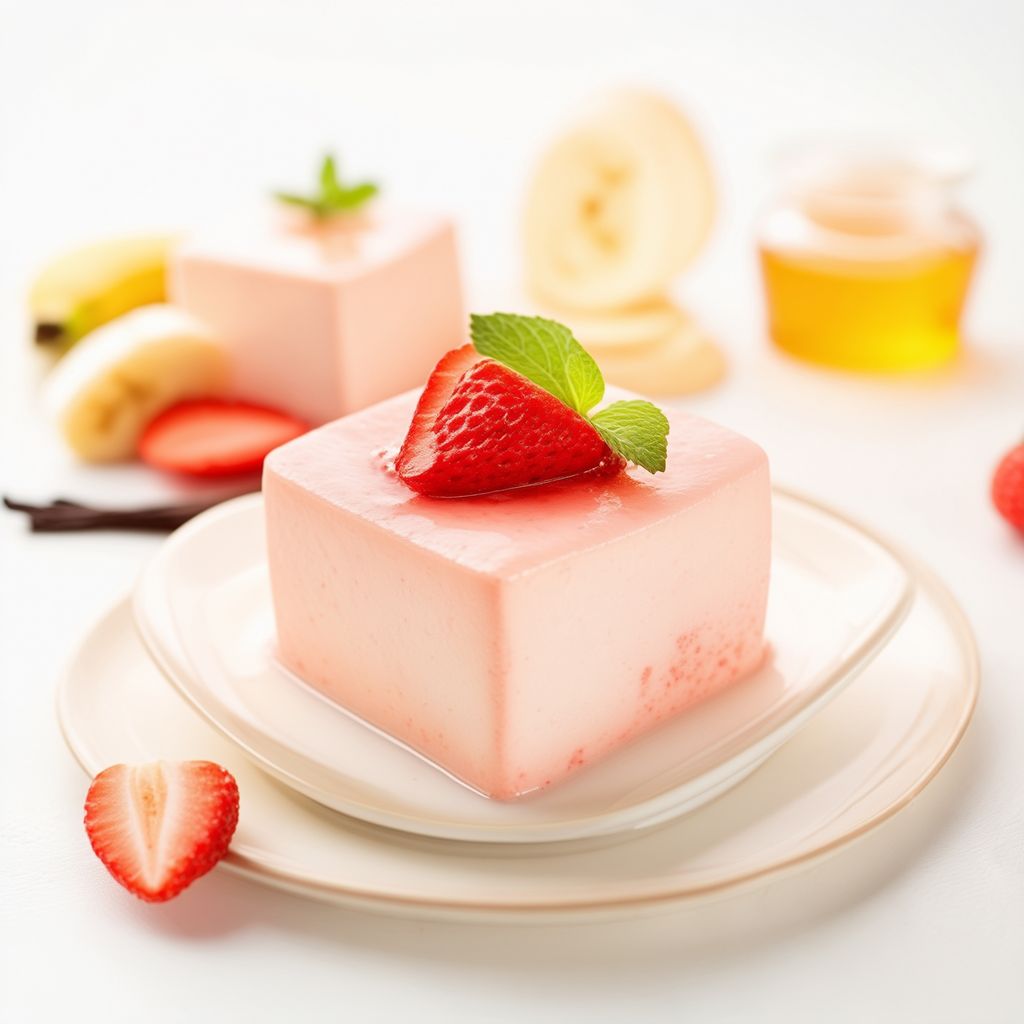 Creamy Strawberry-Banana Tofu Delight