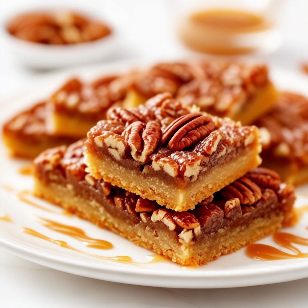 Caramelized Pecan Squares