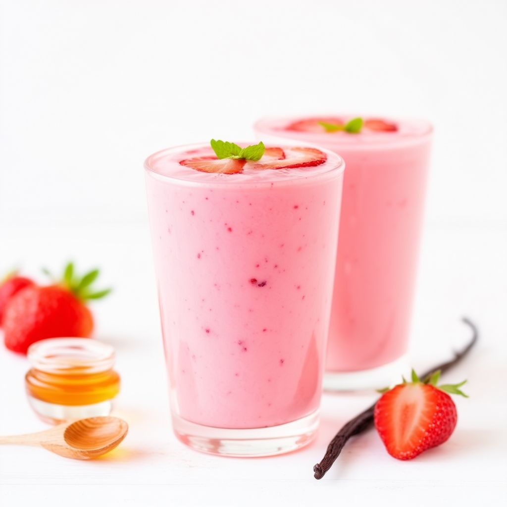 Cremiger Erdbeer-Genuss-Smoothie