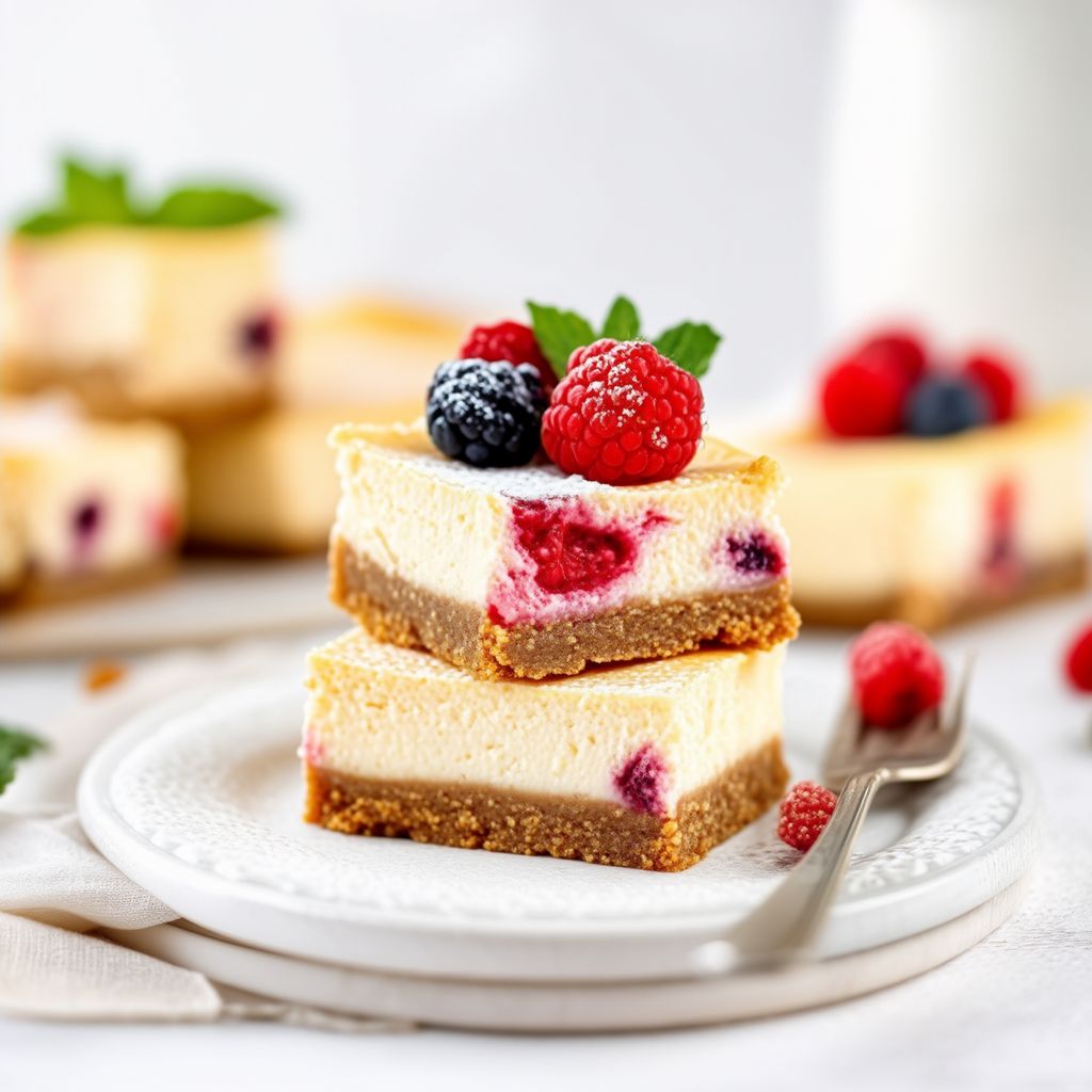 Barrette di Biscotti Cheesecake Cremosi