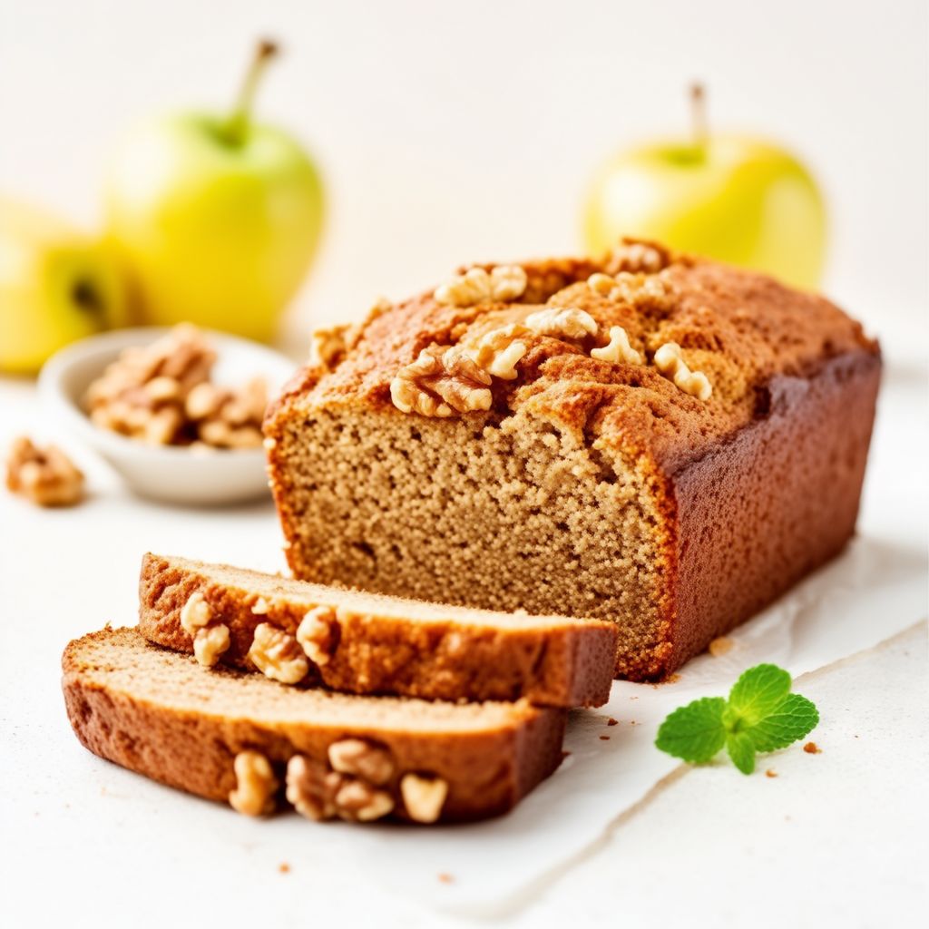 Pane di Banana, Salsa di Mele e Noci