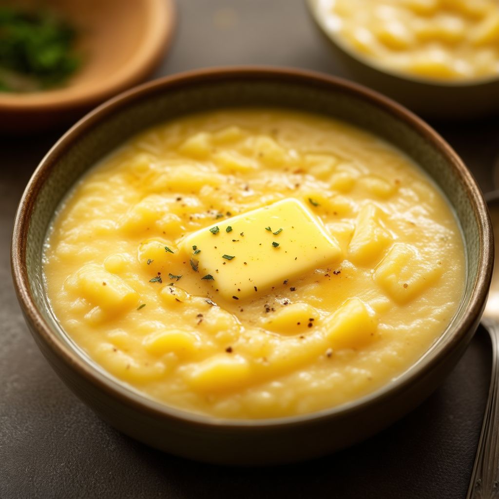 Cremige Hausgemachte Kartoffelsuppe