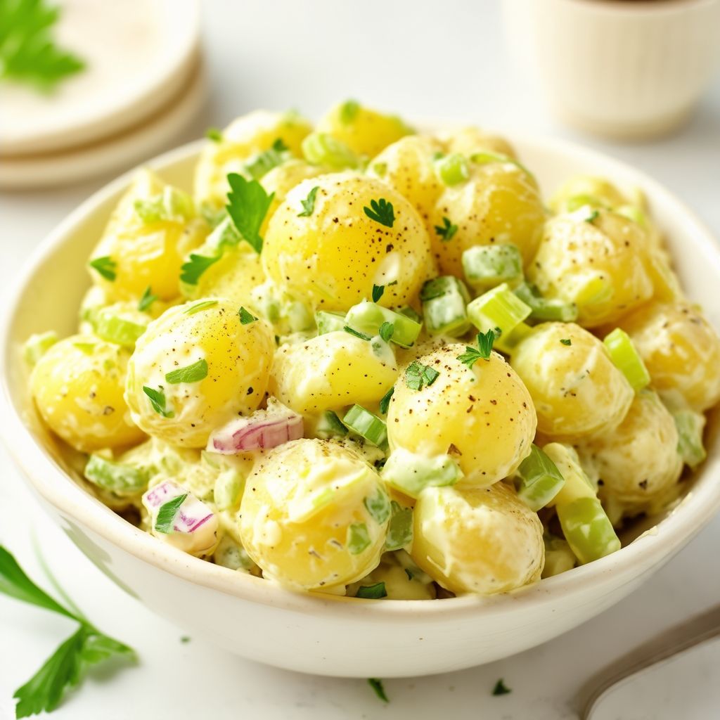 Insalata di Patate Cremosa alle Erbe