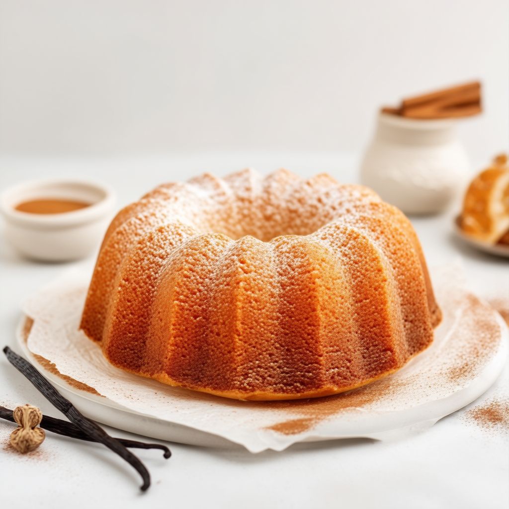 Spiced Vanilla Butter Cake