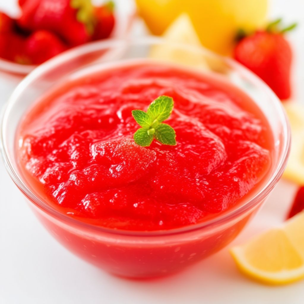 Frische Beeren-Zitrus-Sauce