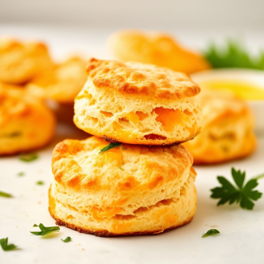 Cheddar and Herb Drop Biscuits
