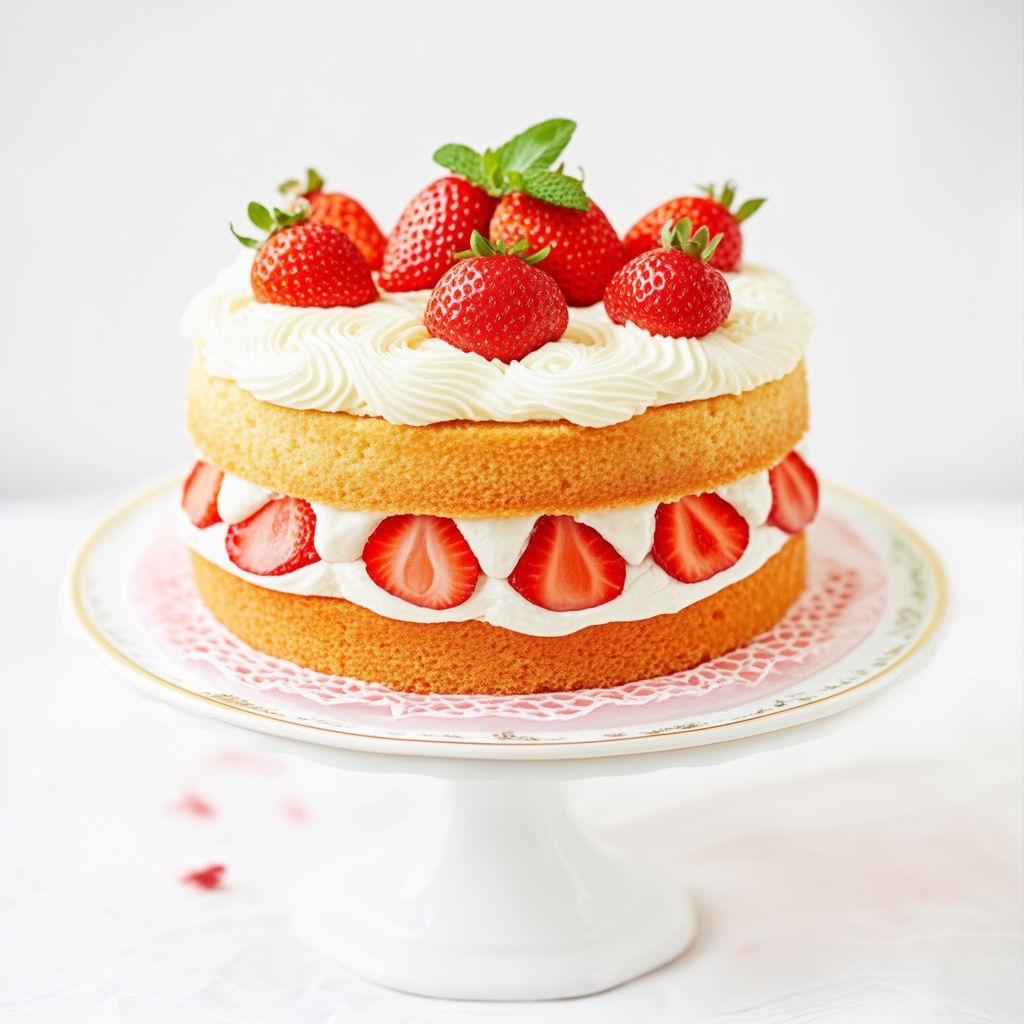 Torta Delizia alle Fragole
