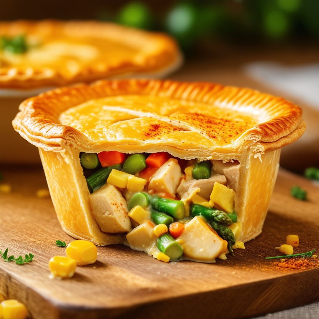 Savory Chicken and Veggie Pie