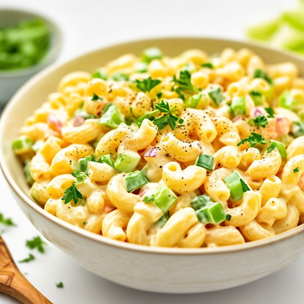 Insalata di Maccheroni Cremosa e Piccante