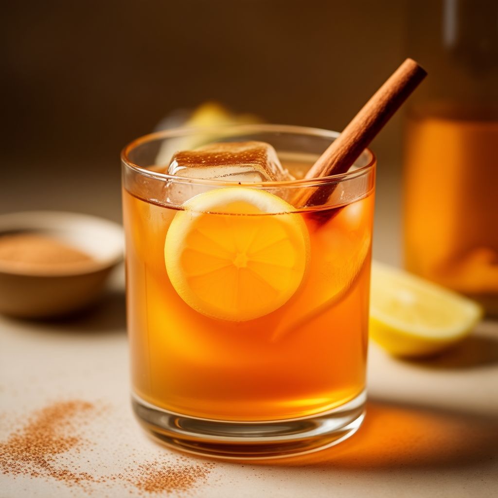 Warm Spiced Honey Rum Drink