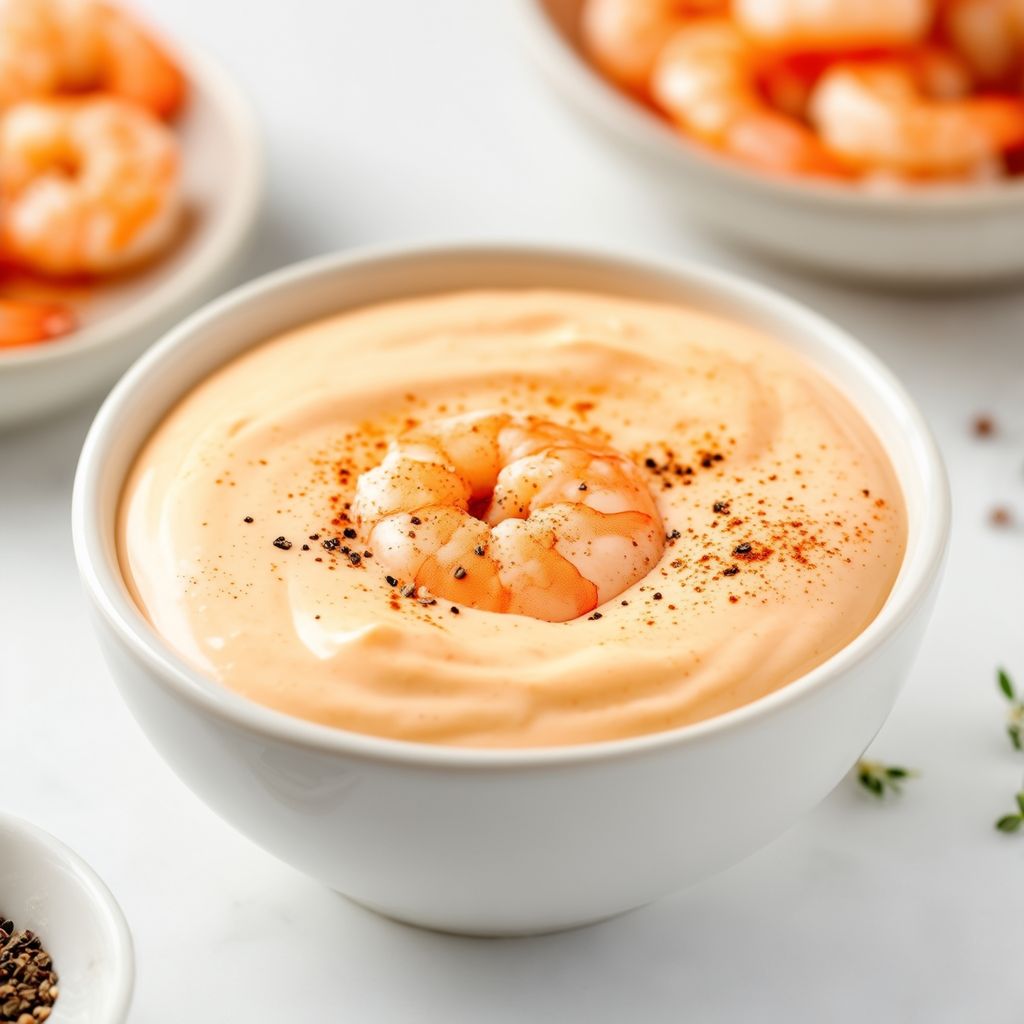Würzige Garnelen-Dip-Sauce