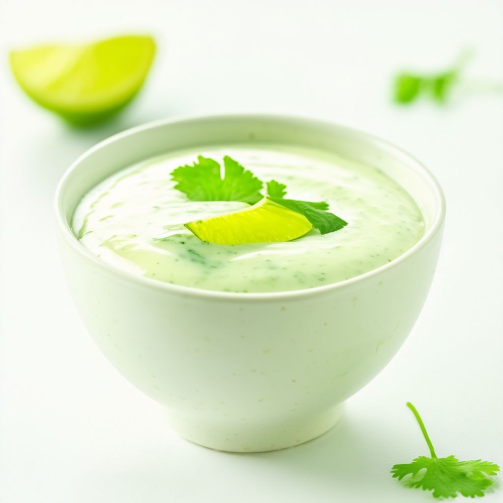 Salsa di Crema di Lime e Coriandolo