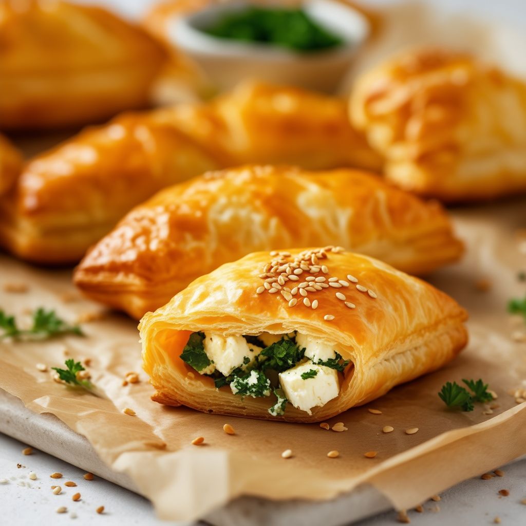 Herzhafte Feta-Käse-Taschen