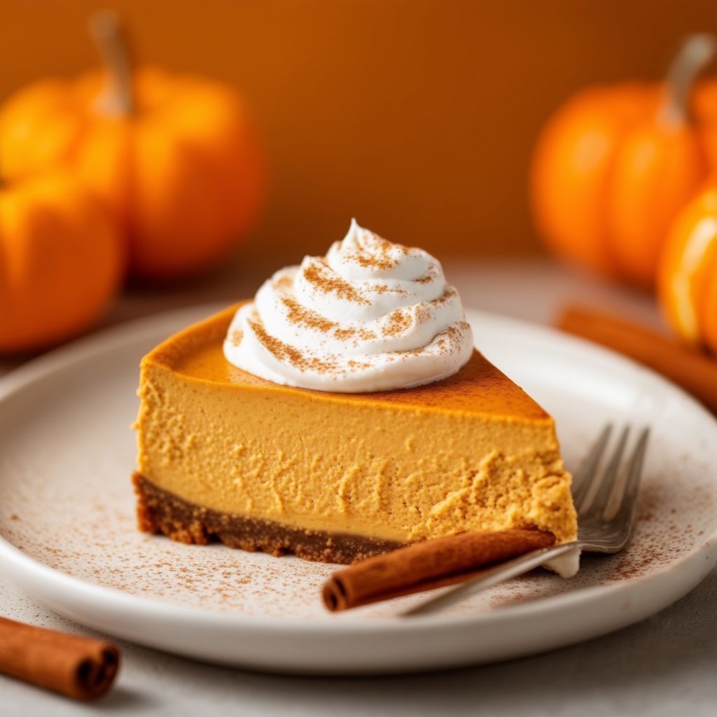 Spiced Pumpkin Cheesecake Delight